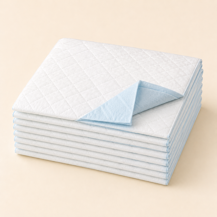 Heavy-duty underpads 30 x 30 inch - bed and furniture protection add-on